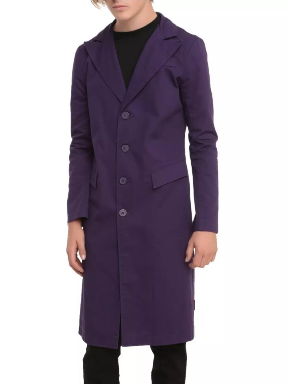 Tripp NYC Y2K Vintage Joker Purple Trench Coat